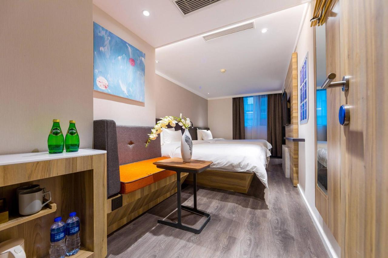Hanting Hotel Shanghai North Bund Hailun Road Kültér fotó