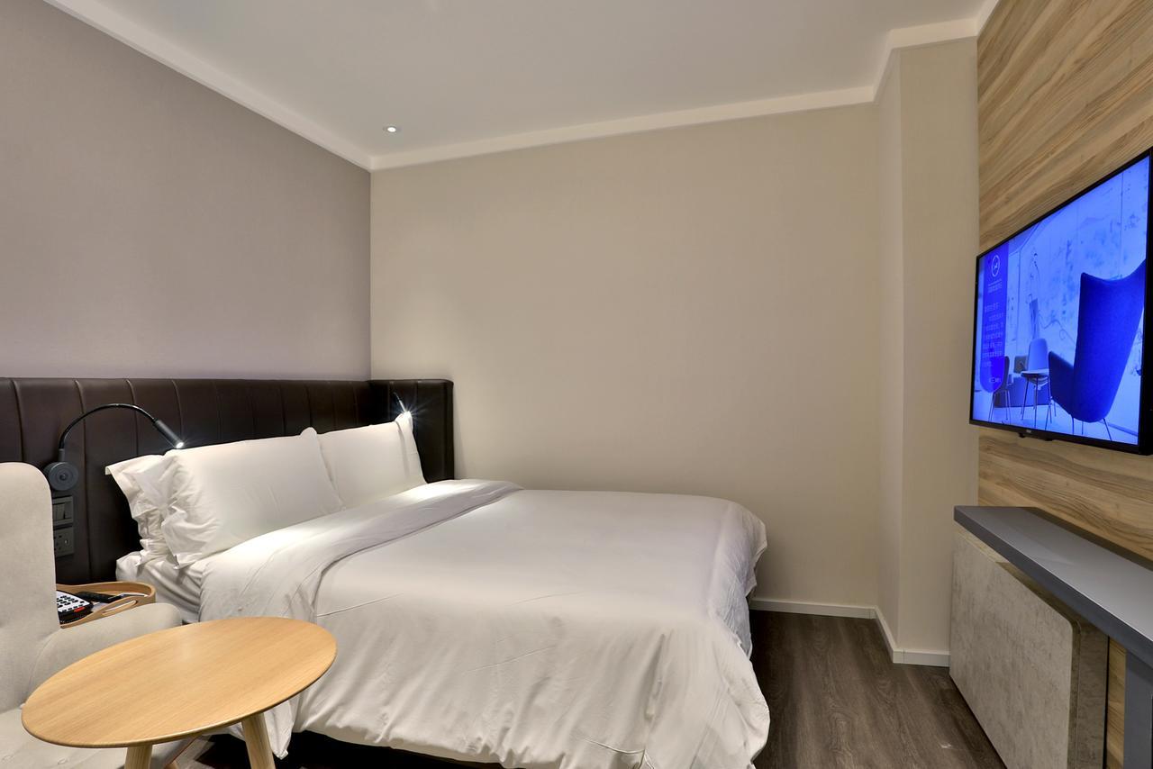 Hanting Hotel Shanghai North Bund Hailun Road Kültér fotó