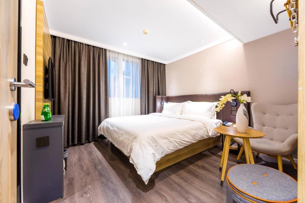 Hanting Hotel Shanghai North Bund Hailun Road Kültér fotó
